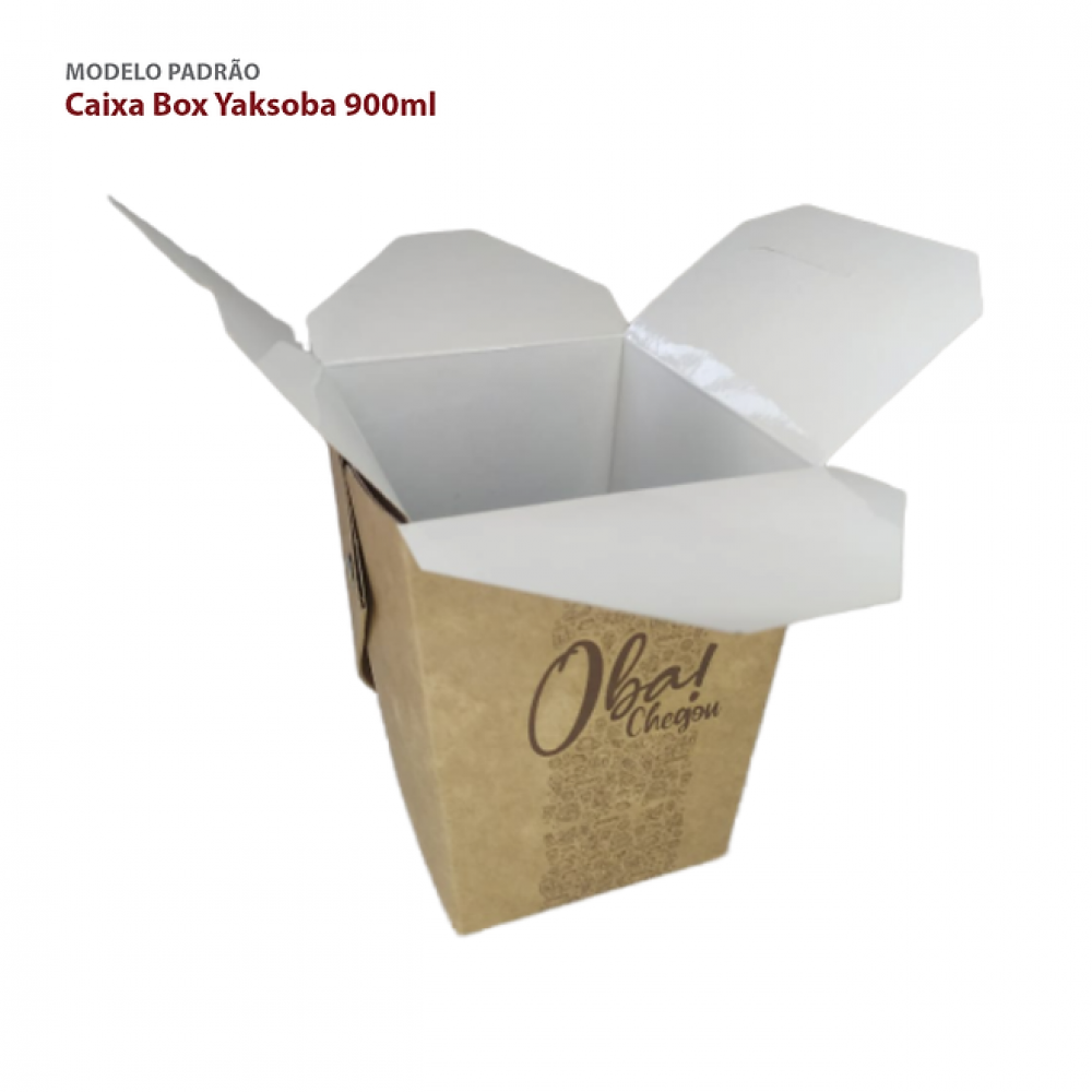 BOX YAKSOBA COM 100 UNIDADES 1.500ML.2