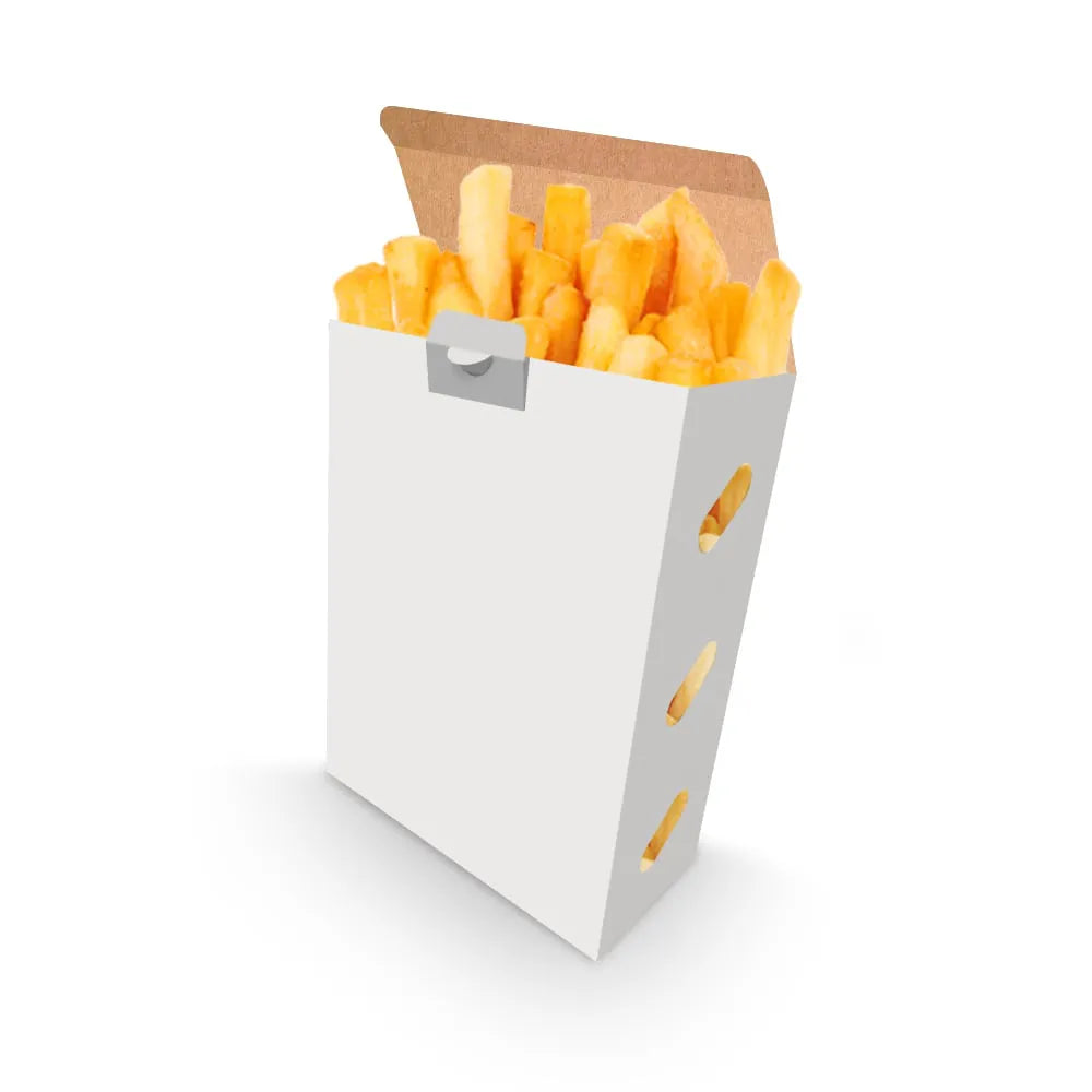 Embalagem para Batata Frita Delivery Cartucho - 100 unidades