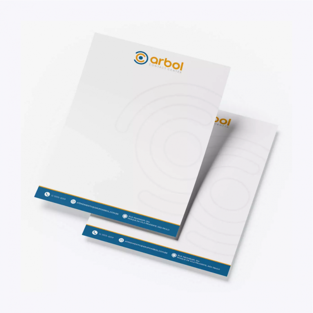 PAPEL TIMBRADO 75G - 150X210MM - COLORIDO