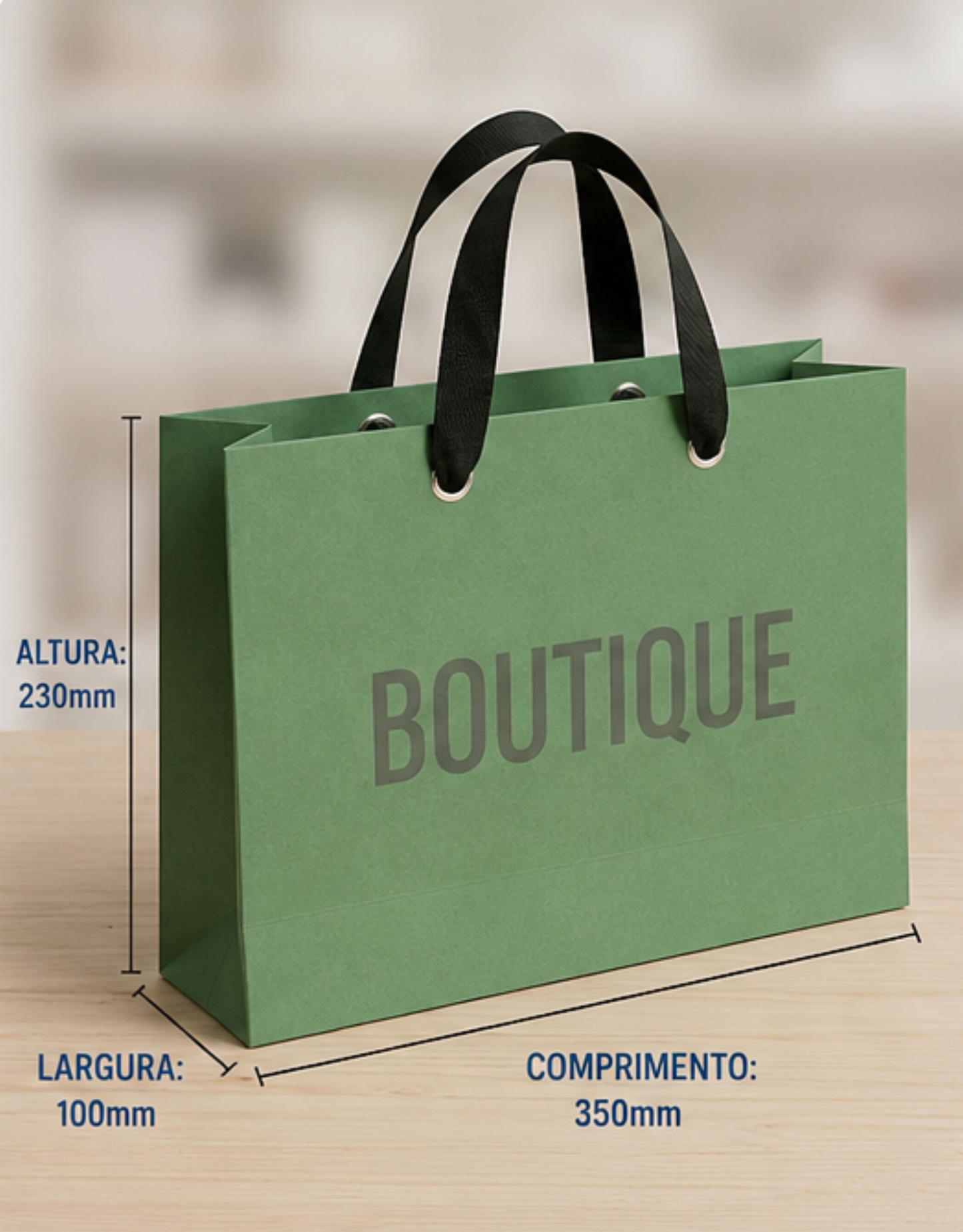 SACOLA PERSONALIZADA - S04 - 350X230X100
