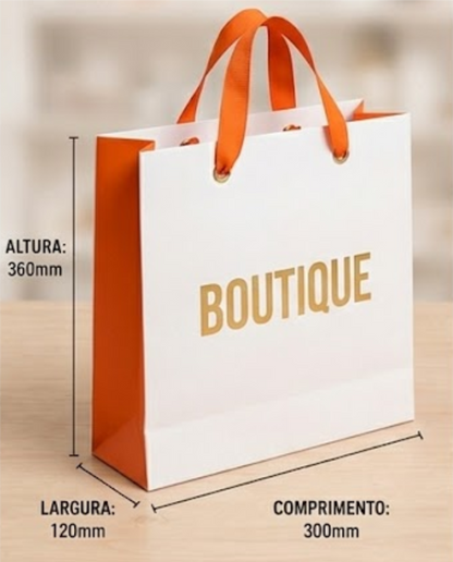 SACOLA PERSONALIZADA - S25 - 300X360X120