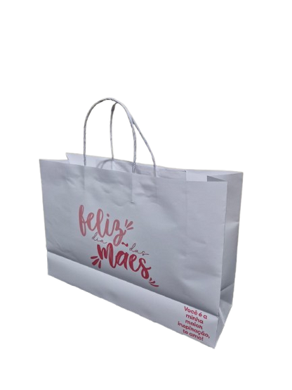SACOLA DIA DAS MÃES - S04 - 350X230X100 - COM 25 UNIDADES