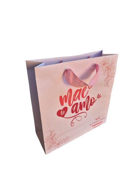 SACOLA DIA DAS MÃES - S22 - 220X230X80 - COM 25 UNIDADES